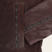 Chamarra en piel genuina de cordero para caballero Chamarras 