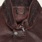 Chamarra en piel genuina de cordero para caballero Chamarras 