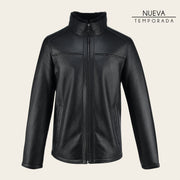 Chamarra en piel genuina de ovino para caballero Chamarras 