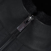 Chamarra en piel genuina de ovino para caballero Chamarras 