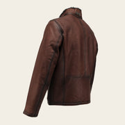 Chamarra en piel genuina de cordero para caballero Chamarras 