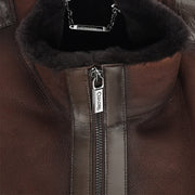 Chamarra en piel genuina de cordero para caballero Chamarras 