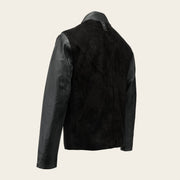 Chamarra en piel genuina de cordero para caballero Camisola 