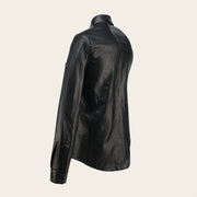 Chamarra en piel genuina para caballero Chamarras 