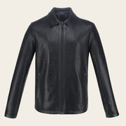 Chamarra en piel genuina de ovino para caballero Chamarras 