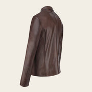 Chamarra en piel genuina de ovino para caballero Chamarras 