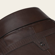 Chamarra en piel genuina de ovino para caballero Chamarras 