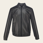 Chamarra en piel genuina de ovino para caballero Chamarras 