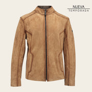 Chamarra en piel genuina de cordero para caballero Chamarras 