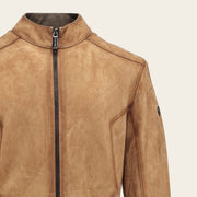 Chamarra en piel genuina de cordero para caballero Chamarras 