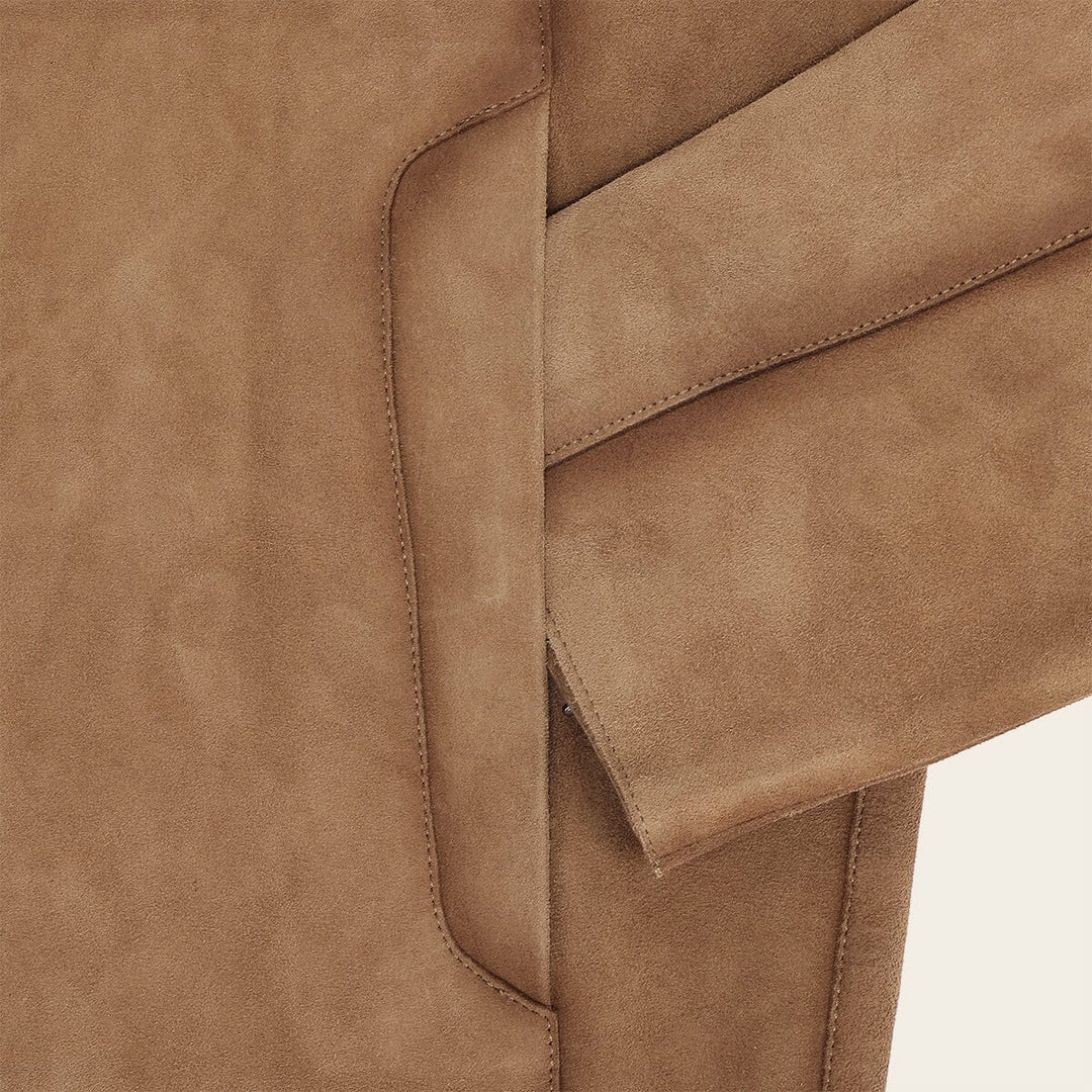 Chamarra en piel genuina de cordero para caballero Chamarras 