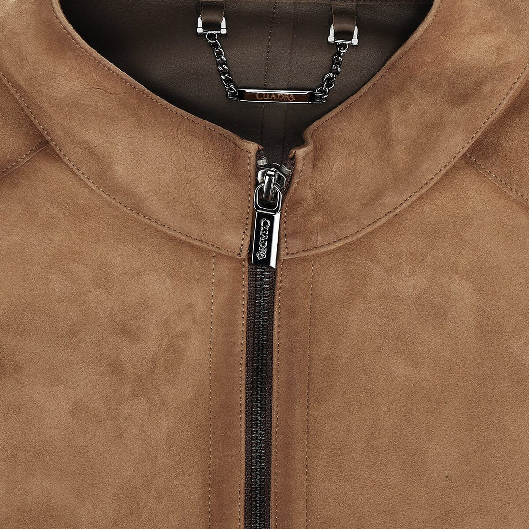 Chamarra en piel genuina de cordero para caballero Chamarras 