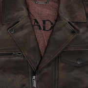 Chamarra en piel genuina de cordero para caballero Chamarras 