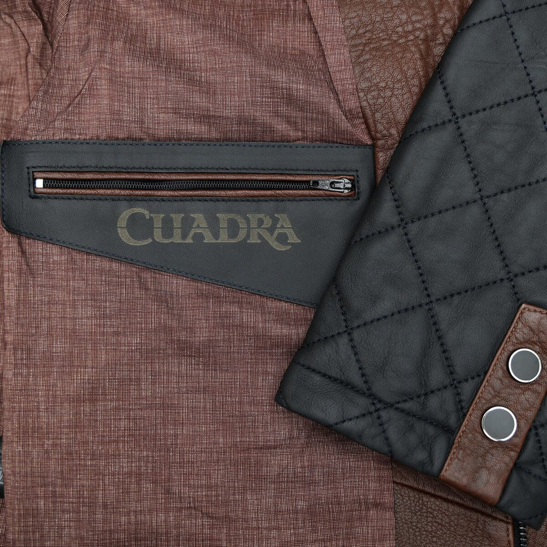 Chamarra en piel genuina de cordero para caballero Chamarras 