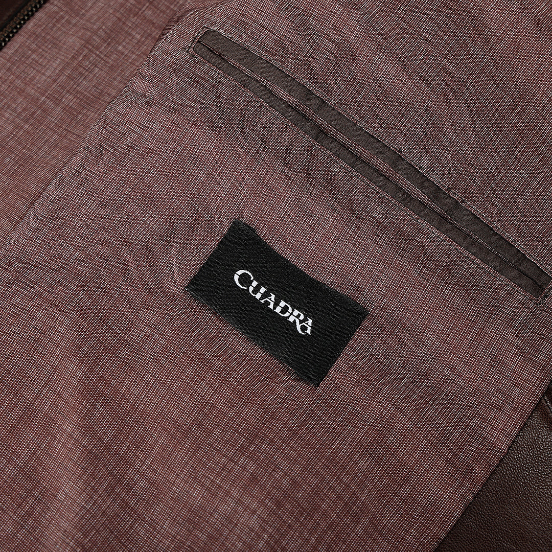 Chamarra en piel de ovino para caballero