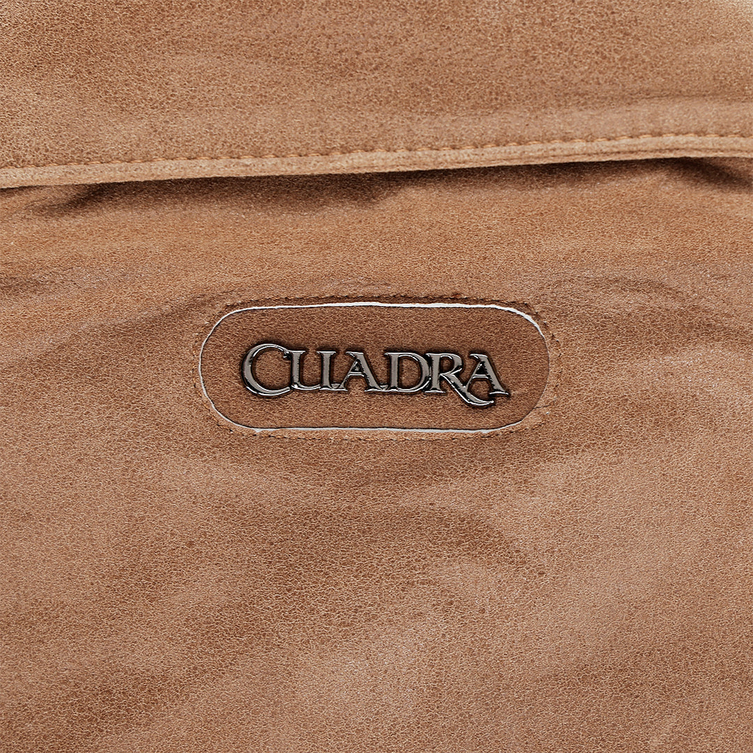 Chamarra en piel genuina de cordero  para caballero