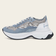 Tenis en piel genuina de pitón para dama Tenis 