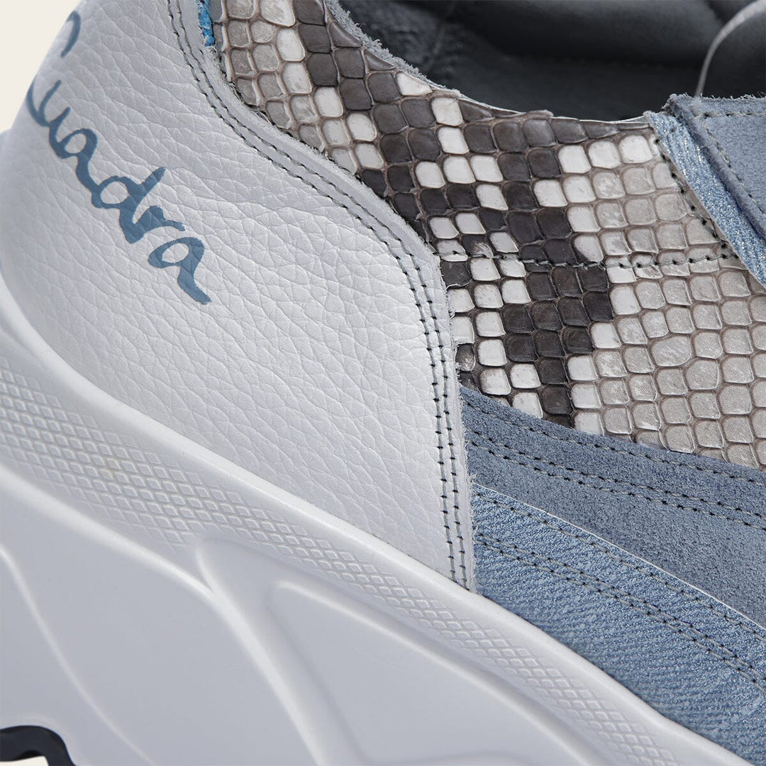 Tenis en piel genuina de pitón para dama Tenis 