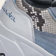 Tenis en piel genuina de pitón para dama Tenis 