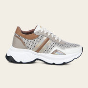 Tenis en piel genuina para dama Tenis 