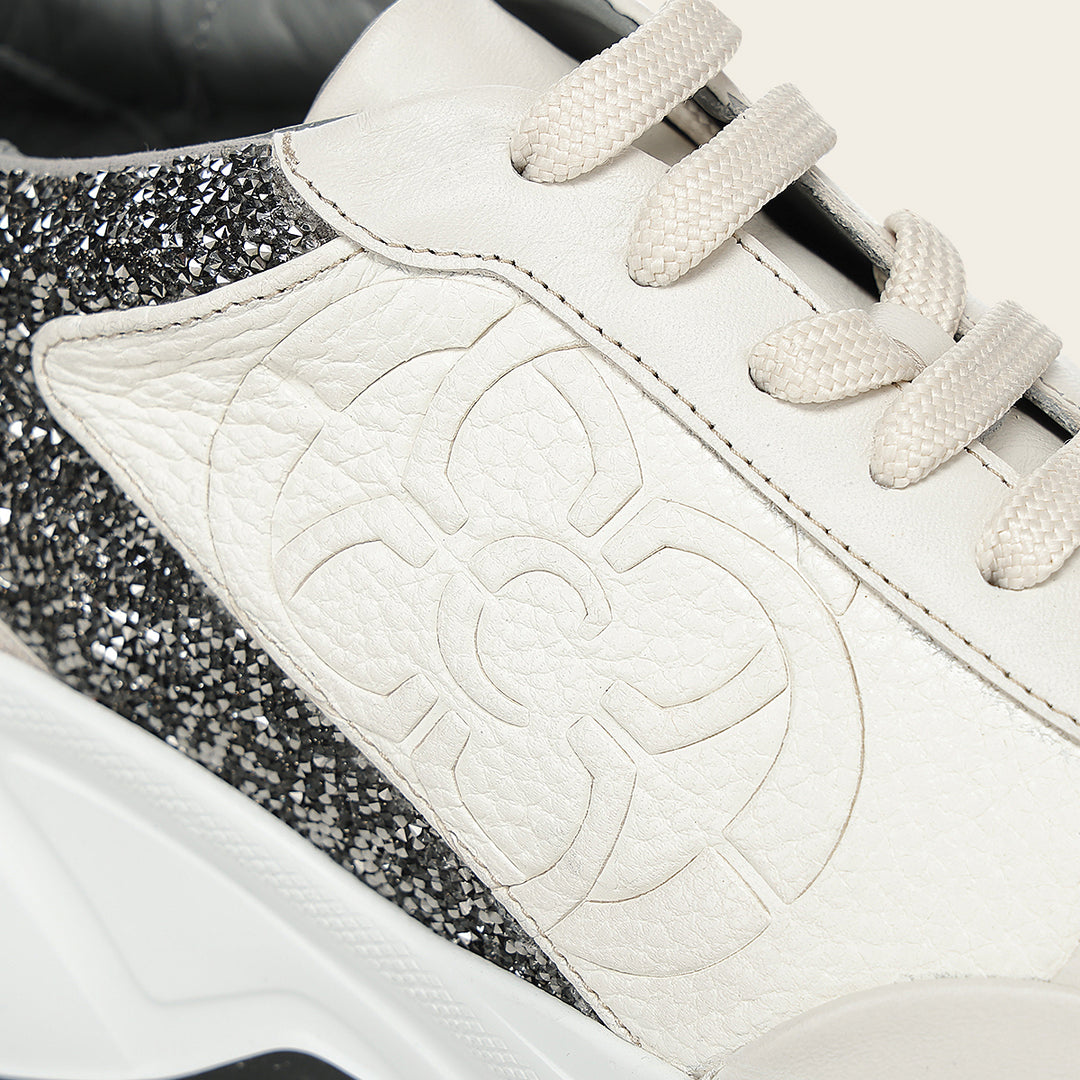 Tenis en piel genuina de venado para dama