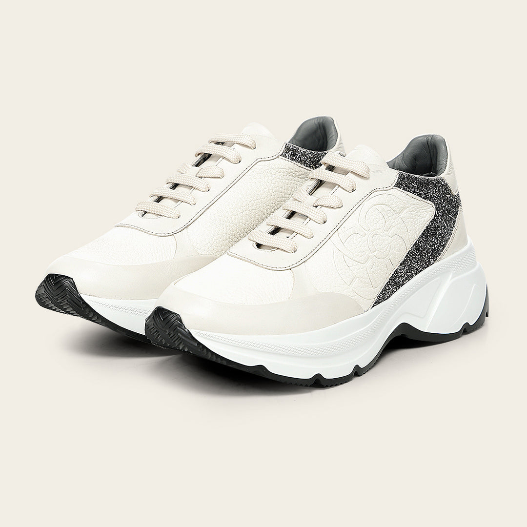 Tenis en piel genuina de venado para dama