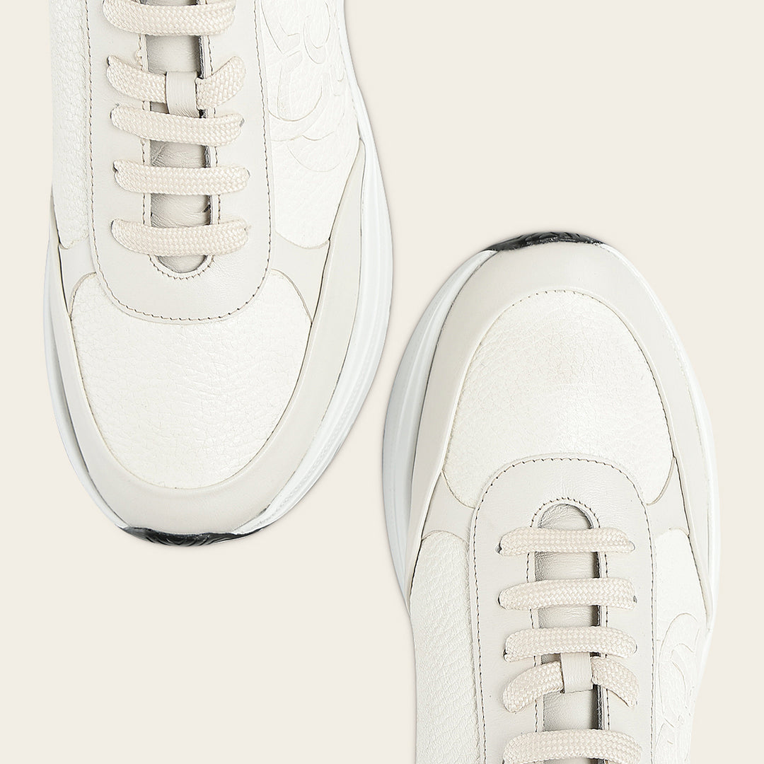 Tenis en piel genuina de venado para dama