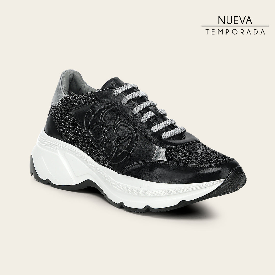 Tenis en piel genuina de mantarraya para dama