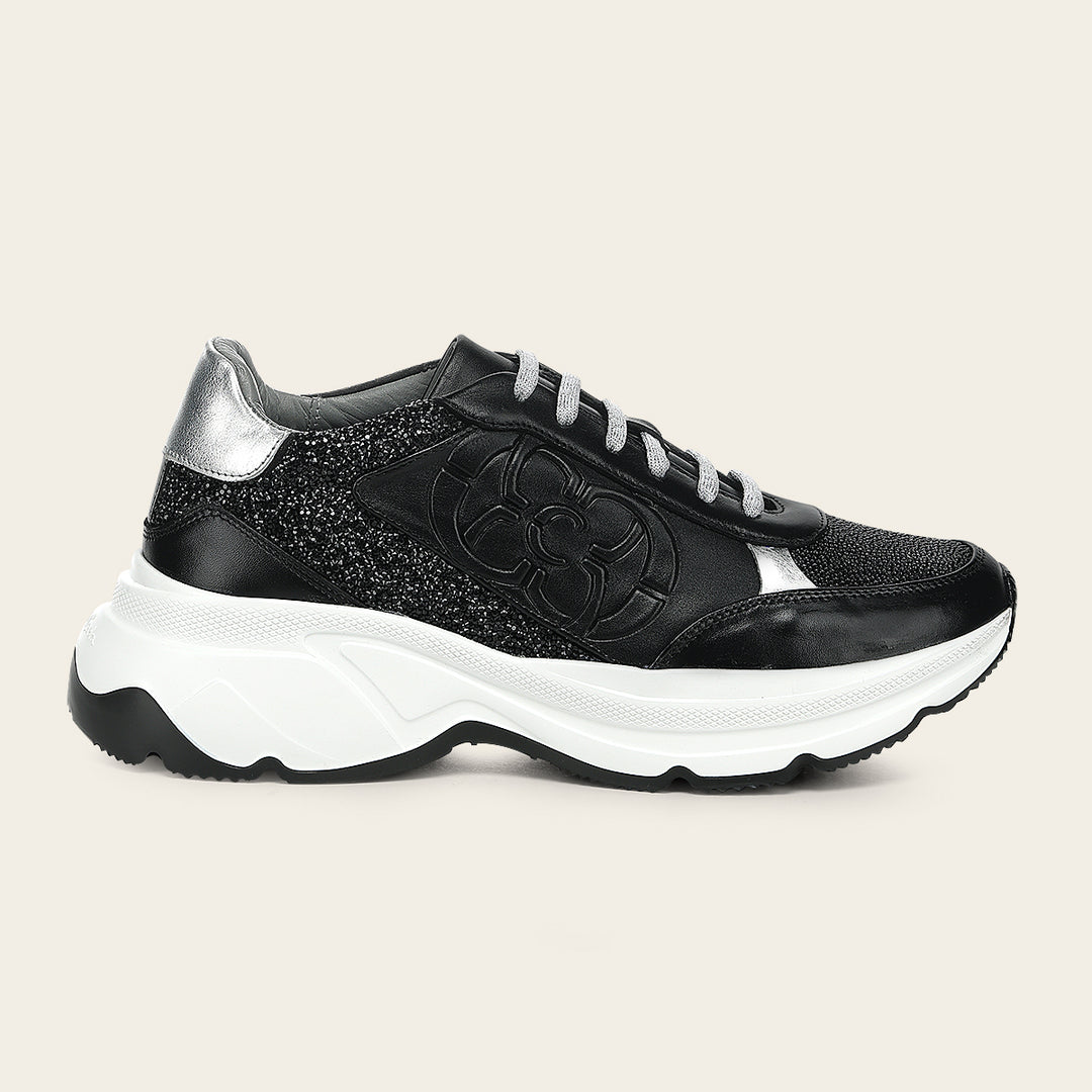 Tenis en piel genuina de mantarraya para dama