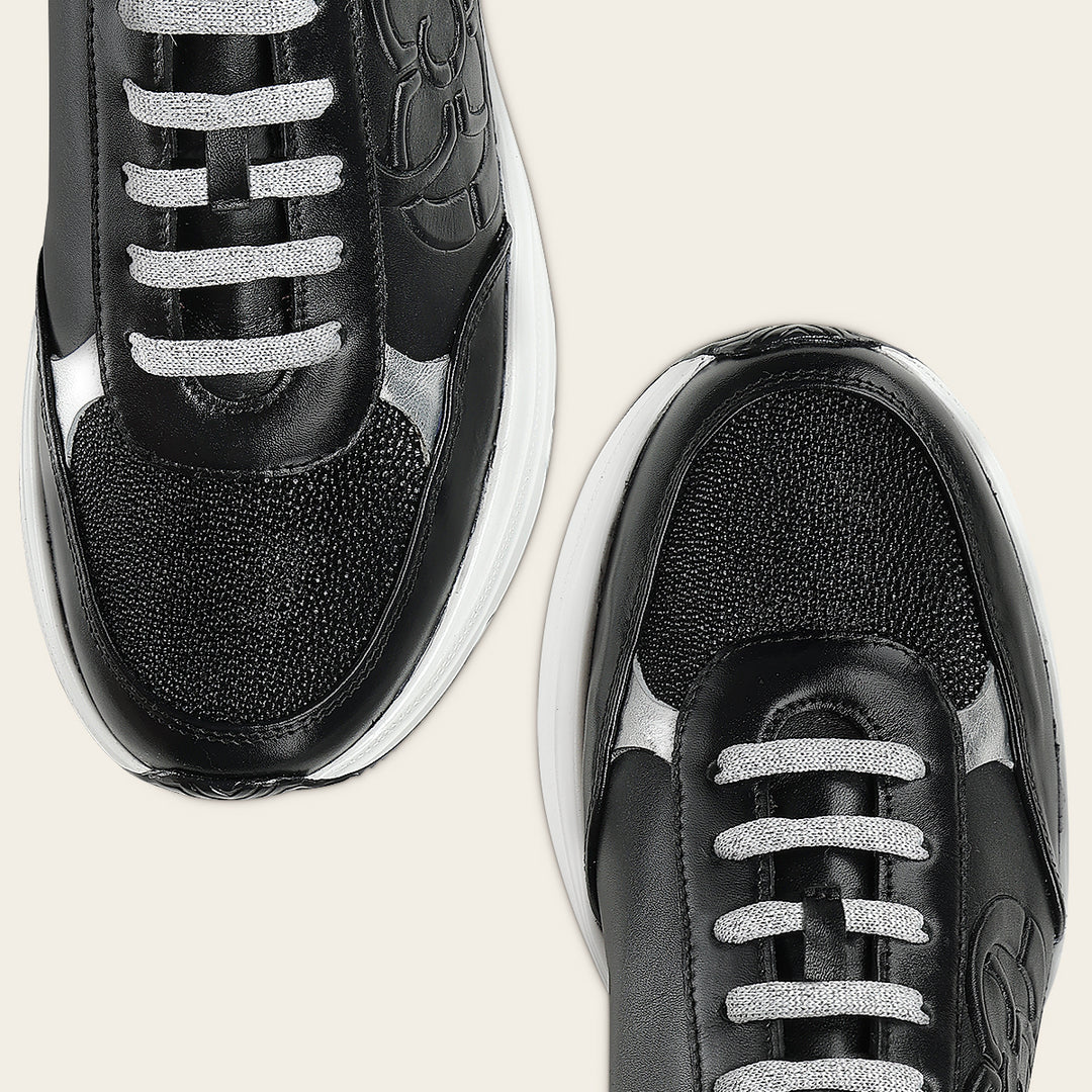 Tenis en piel genuina de mantarraya para dama