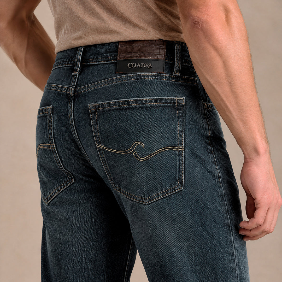 Jeans Cuadra para caballero