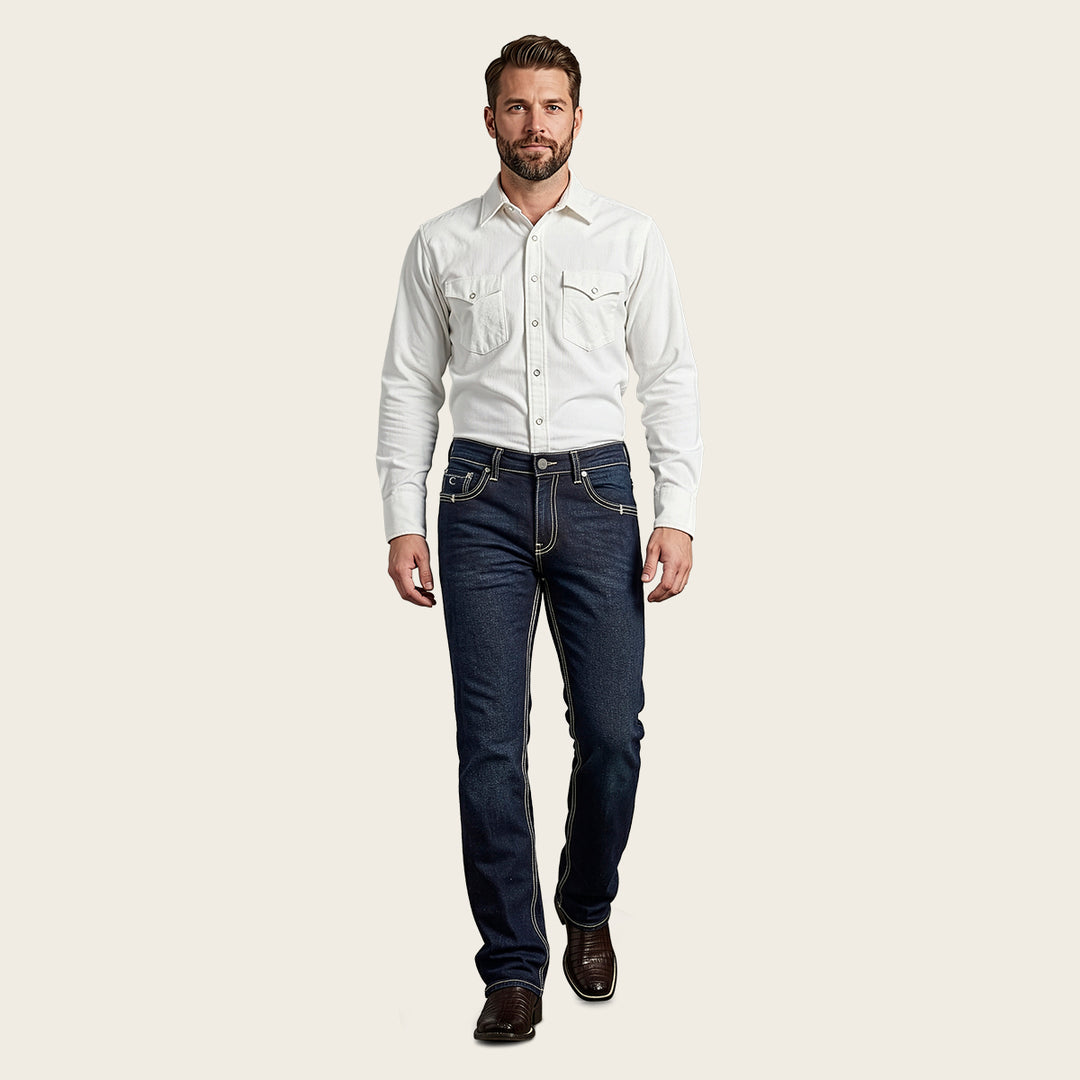 Jeans Cuadra para caballero