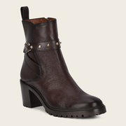 Botín para dama en piel de venado Botas y Botines 