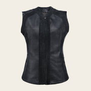 Chaleco para dama en piel de ovino. Chalecos 