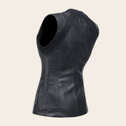 Chaleco para dama en piel de ovino. Chalecos 