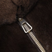 Chaleco de visón y cachemira para dama Chalecos 