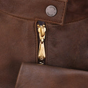 Chamarra en piel genuina de ovino Chamarras 