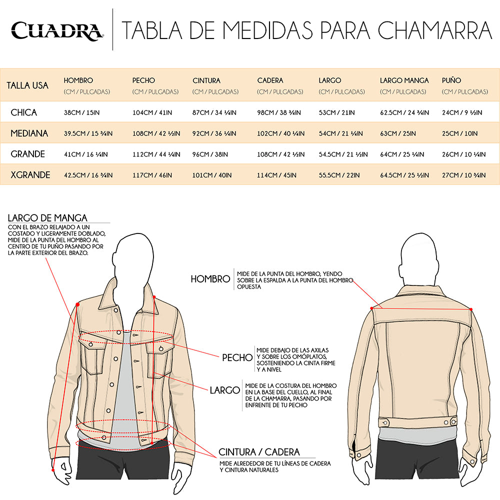 Chamarra western chic en piel genuina para dama