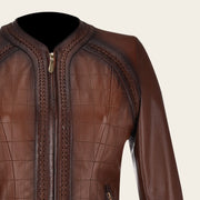 Chamarra para dama en piel genuina Chamarras 