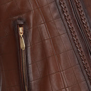 Chamarra para dama en piel genuina Chamarras 