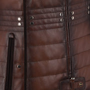 Chaleco para dama en piel de ovino Chalecos 