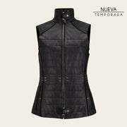 Chaleco para dama en piel de mantarraya Chalecos 