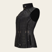 Chaleco para dama en piel de mantarraya Chalecos 