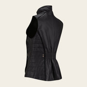 Chaleco para dama en piel de mantarraya Chalecos 