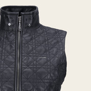 Chaleco para dama en piel genuina de ovino Chalecos 