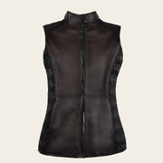 Chaleco en piel genuina de ovino Chalecos 