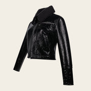 Chamarra con cuello de pelo para dama Chamarras 