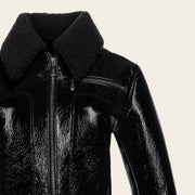 Chamarra con cuello de pelo para dama Chamarras 