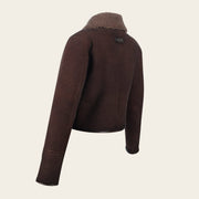 Chamarra con cuello de pelo para dama Chamarras 