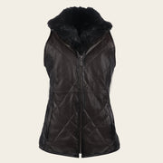 Chaleco para dama con pelo desmontable Chalecos 